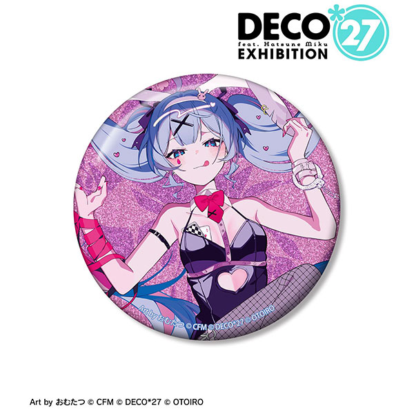 DECO*27 EXHIBITION ラビットホール　缶バッジ キーホルダー DECO*27 feat.初音ミク EXHIBITION Produced by DECO*27 / OTOIRO