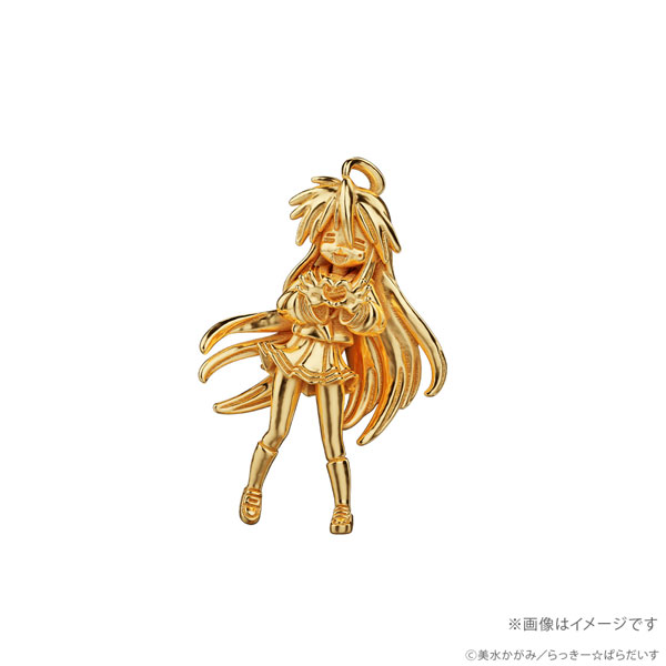 【限定販売】らき☆すた 泉こなた ミニフィギュア シルバー(イエローゴールドコーティング)[ユートレジャー]【送料無料】《１２月予約》