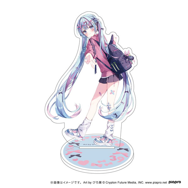 初音ミク アクリルスタンド ぴろ瀬イラスト[アウリン]《発売済・在庫品》