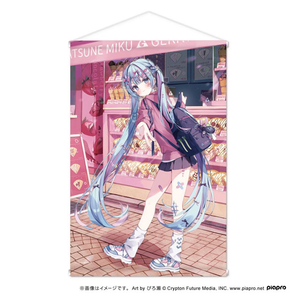 初音ミク B2タペストリー ぴろ瀬イラスト[アウリン]《発売済・在庫品》