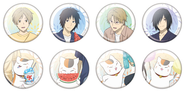 夏目友人帳 キャラバッジコレクション サマーVer. 8個入りBOX