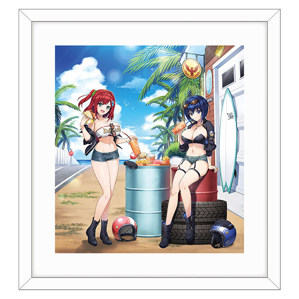 ドルフィンウェーブ 描き下ろし 複製原画(咲宮入華＆都条みちる