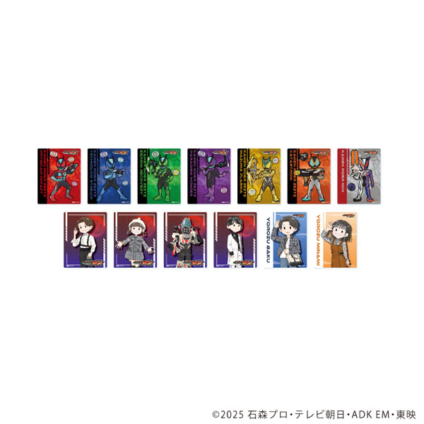 アクリルカード「仮面ライダーゼッツ」01/グラフアートイラスト 13個