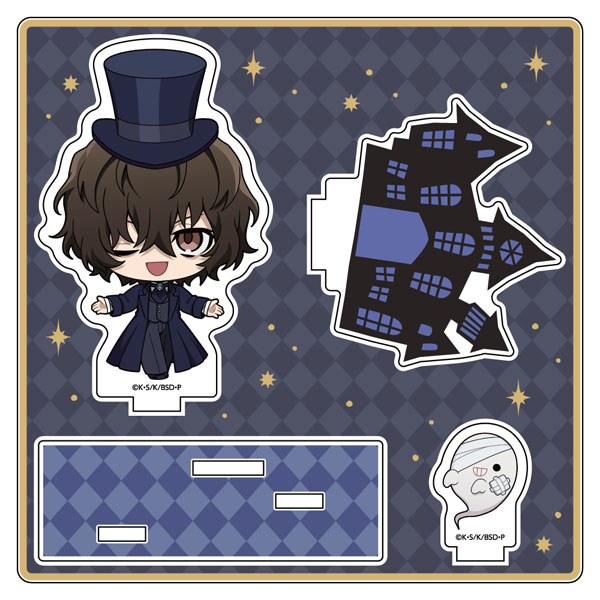 文豪ストレイドッグス ミニアクリルジオラマ Ghost House ver. 太宰治[キャラバン]《０７月予約》