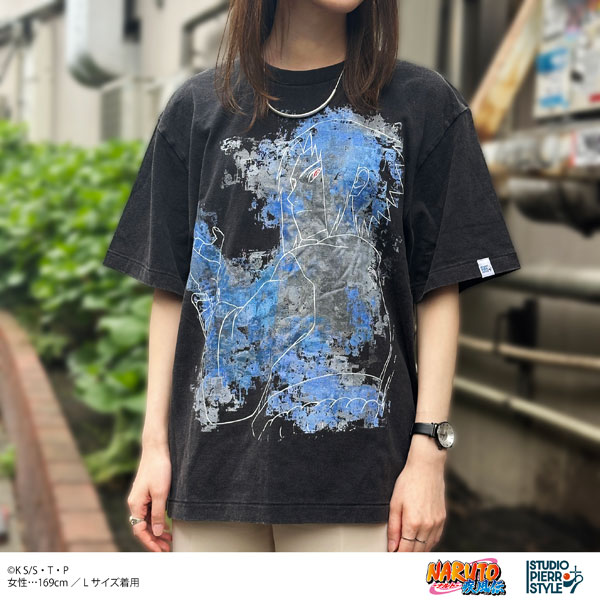 NARUTO-ナルト- 疾風伝 スタジオぴえろスタイル ヴィンテージ風Tシャツ