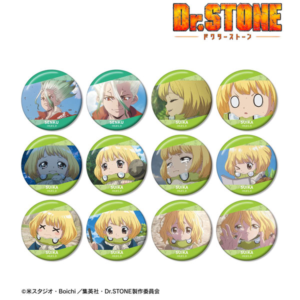 TVアニメ「Dr.STONE」 トレーディング 4期23話 場面写缶バッジ 12個入りBOX[アルマビアンカ]《０８月予約》