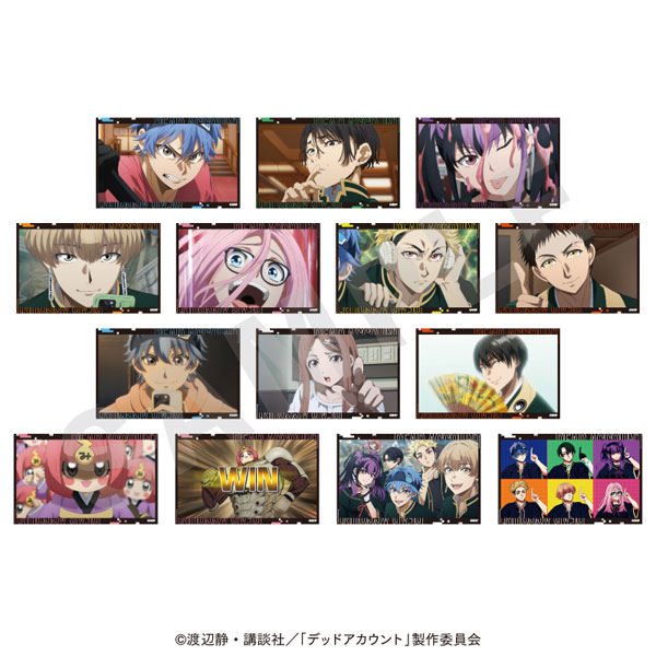 TVアニメ『デッドアカウント』 トレーディングミニブロマイド(2枚入) 7個入りセット