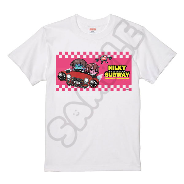 アニメ『銀河特急 ミルキー☆サブウェイ』 Tシャツ(mochocho) MA