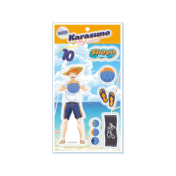 ハイキュー！！ アクリルステッカー ビーチボールVer. 日向翔陽[東宝]《０８月予約》