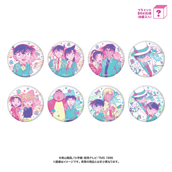 名探偵コナン シークレットコレクション 缶バッジ ポッピンカラー | j