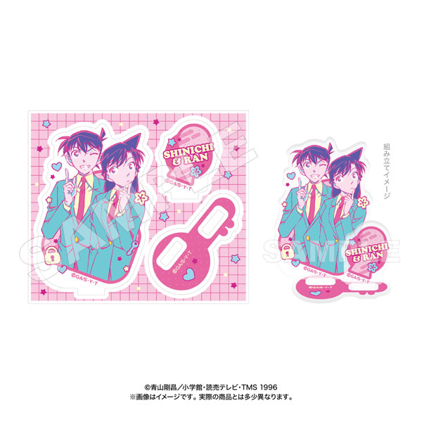 名探偵コナン アクリルスタンド 工藤新一＆毛利蘭 ポッピンカラー[マリモクラフト]《０７月予約》