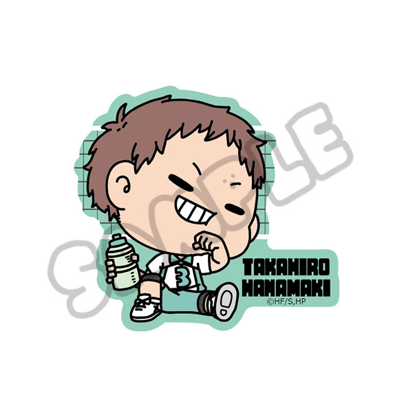 ハイキュー！！」第10弾 クリアカードステッカー(mochocho) M-KF(花巻