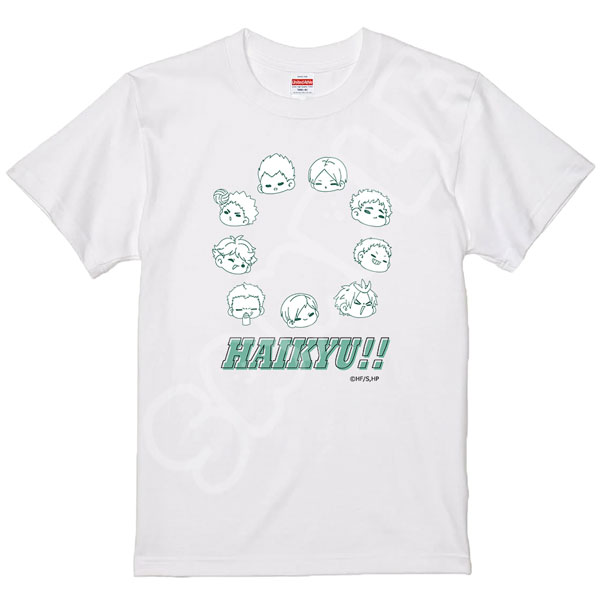 ハイキュー！！」第10弾 Tシャツ M-KA(集合) ホワイト Sサイズ[シンク