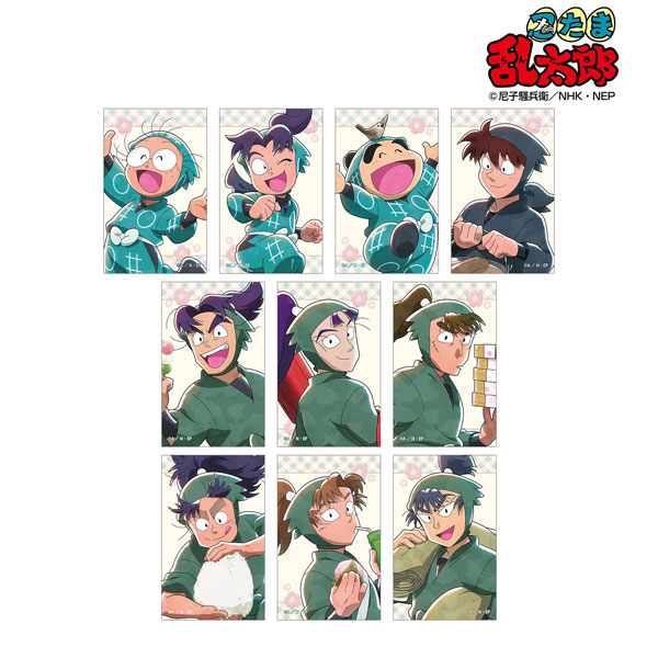 忍たま乱太郎 描き下ろし 楽しいお花見の段ver. トレーディングイラストカード ver.A 10個入りBOX[アルマビアンカ]《０８月予約》