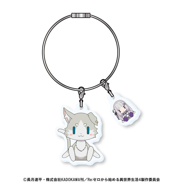 Re：ゼロから始める異世界生活 すわってマスコット！アクリルワイヤーチェーン パック[グルーヴガレージ]《０７月予約》