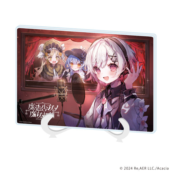 アクリルアートボード(A5サイズ)「魔法少女ノ魔女裁判」01/桜羽エマ