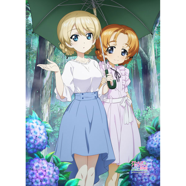 ガールズ＆パンツァー 最終章]B2タペストリー(ダージリン＆オレンジ