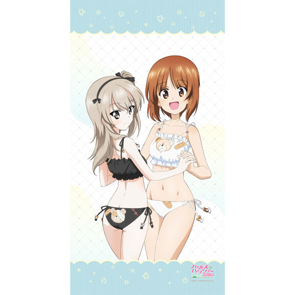 [ガールズ＆パンツァー 最終章]バスタオル(西住みほ＆島田愛里寿)[カーテン魂]《０８月予約》