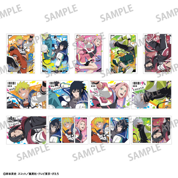 NARUTO-ナルト- 疾風伝 トレーディングアクリルプレート/パルクール 13個入りBOX[カミオジャパン]《０７月予約》