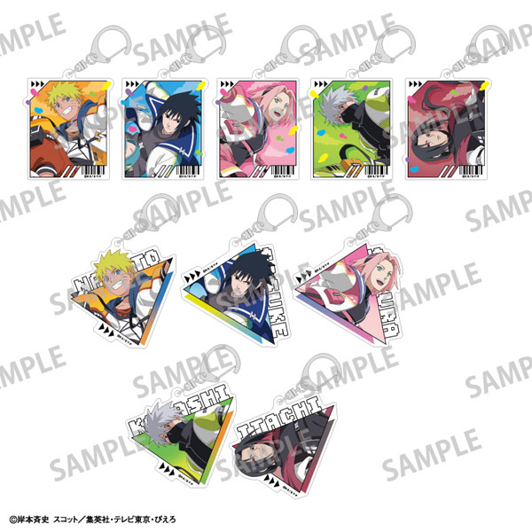 NARUTO-ナルト- 疾風伝 トレーディングアクリルキーホルダー/パルクール 10個入りBOX[カミオジャパン]《０７月予約》