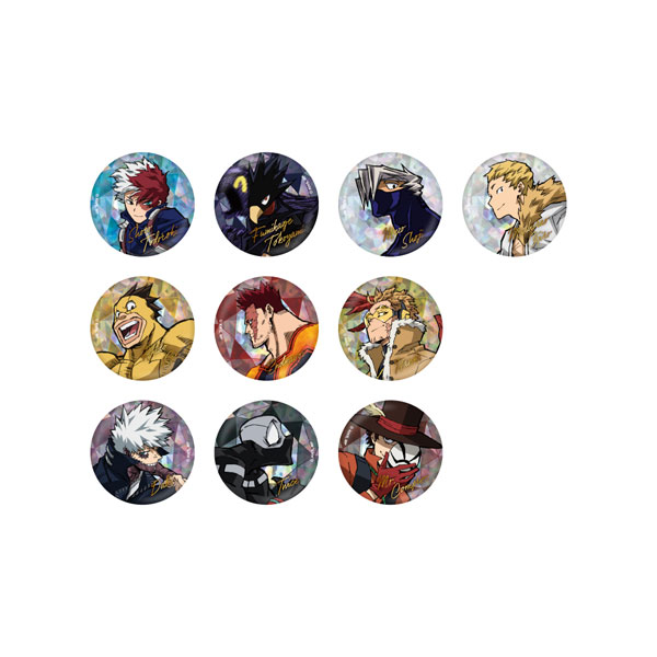 僕のヒーローアカデミア TVアニメ10周年キービジュアル トレーディングホロ缶バッジ C 10個入りBOX[東宝]《０７月予約》