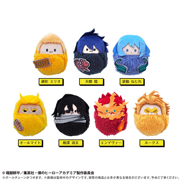 僕のヒーローアカデミア くるみたぴぬい Vol.3　7個入りBOX[タピオカ]《０９月予約》