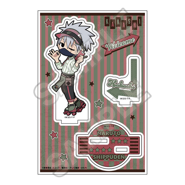 NARUTO-ナルト- 疾風伝 アメリカンダイナー アクリルスタンドJr