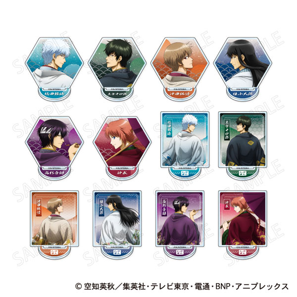 銀魂 ミニアクリルスタンド 和装×振り向き Ver. 12個入りBOX[プレックス]《０８月予約》