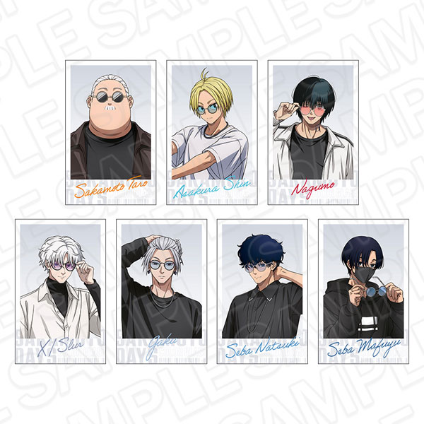 TVアニメ『SAKAMOTO DAYS』 チェキ風カード(ランダム) Color Glass ver. 7個入りセット