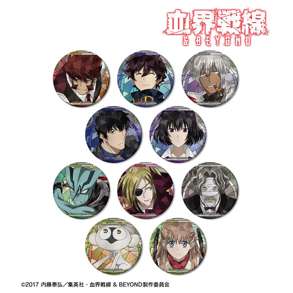 TVアニメ『血界戦線 ＆ BEYOND』 トレーディング Aure Glass マット缶