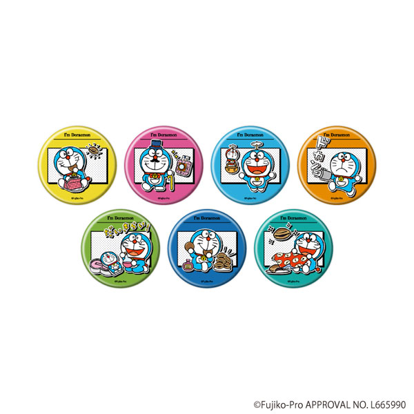 缶バッジ「I'm Doraemon」01/vol.01 7個入りBOX[A3]《07月予約》