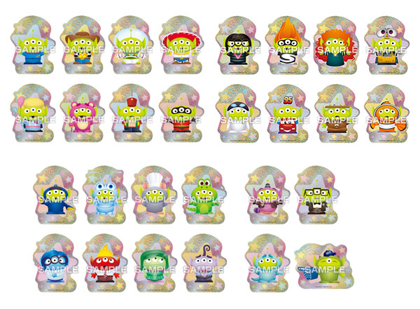 エイリアンリミックス キャラカットステッカーガム 16パック入りBOX (食玩)