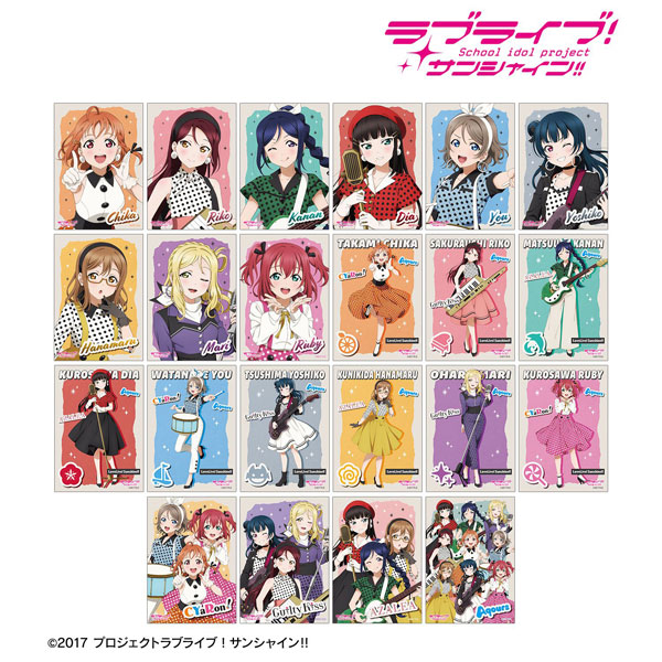 ラブライブ！サンシャイン！！ 描き下ろし The Blue Swell衣装ver. トレーディングブロマイド 22個入りBOX[アルマビアンカ]《０９月予約》