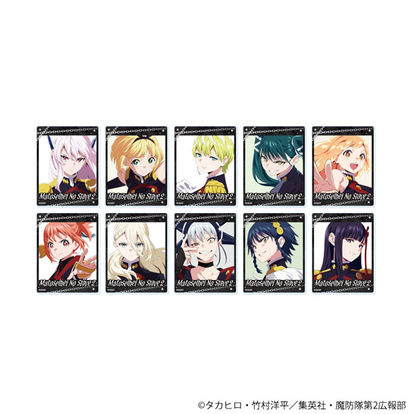 アクリルカード「TVアニメ『魔都精兵のスレイブ2』」01/公式イラスト