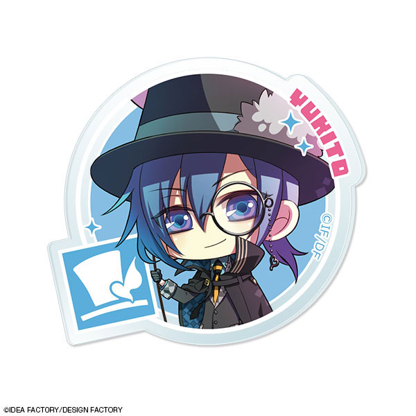 Glass Heart Princess ぷくっとバッジコレクション 京子 幸斗 Glass Heart Princess アクリルバッジ デザイン03(烏丸幸斗/A