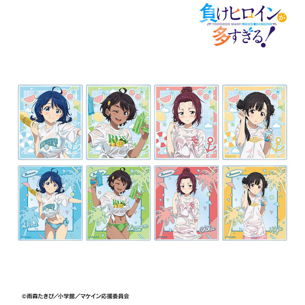 TVアニメ『負けヒロインが多すぎる！』 描き下ろし ビーチデートver. トレーディングアクリルカード 8個入りBOX