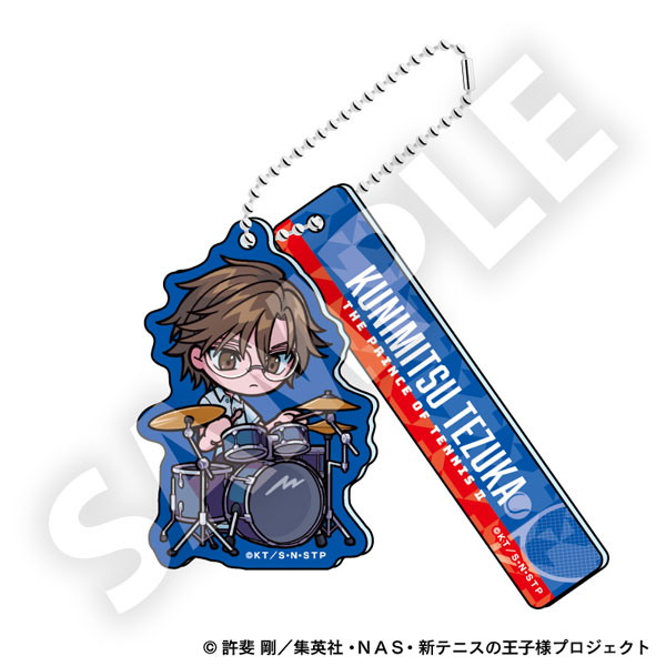 【 テニプリ 】 おてフェス モーテルキーホルダー 手塚国光 新テニスの王子様 デフォルメアクリルキーホルダー 手塚国光 バンドVer