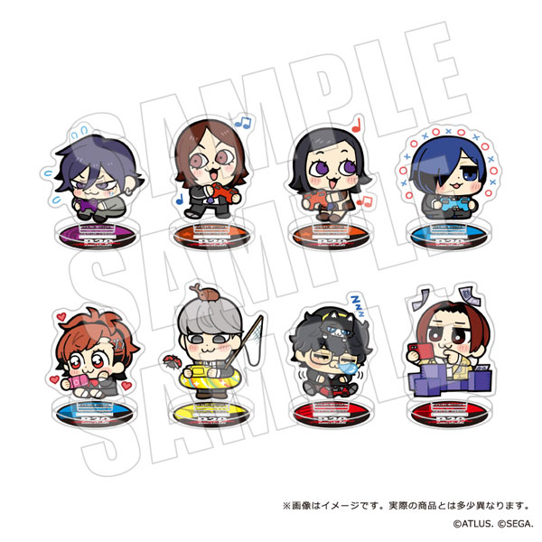P30th 主人公×ぶくぶ ちいさめアクリルスタンド 8個入りBOX