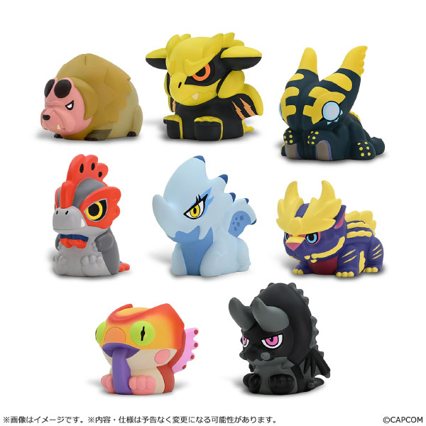 カプコンフィギュアビルダー フィンガーパペット モンスターハンター Vol.3　8個入りBOX