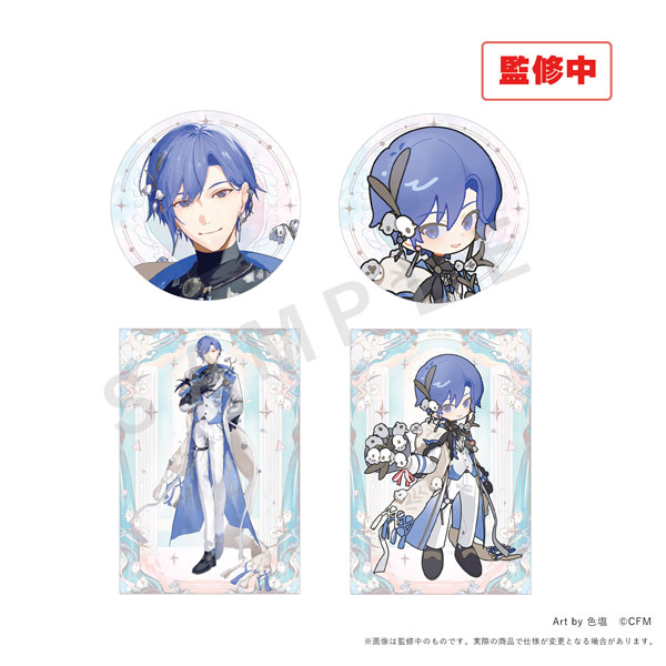 プロセカ グリ缶 KAITO 44a 20個セット KAITO 20th Anniversary 缶バッジセット〈4種セット〉[加藤商会]《06