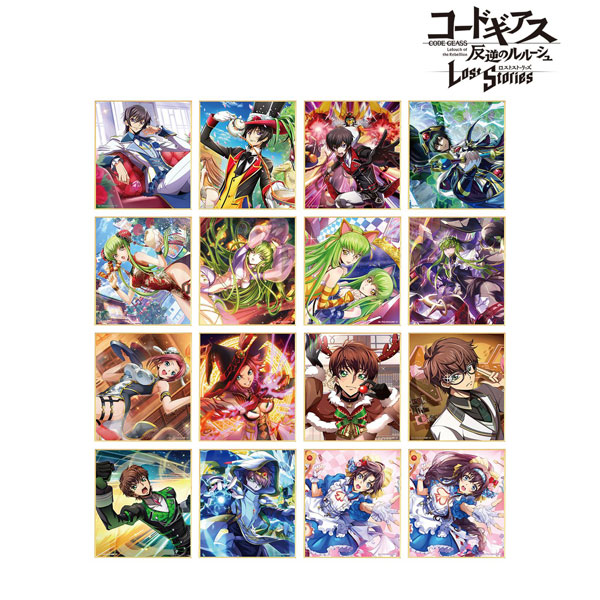 コードギアス 反逆のルルーシュ ロストストーリーズ トレーディングミニ色紙 16個入りBOX[アルマビアンカ]《０８月予約》