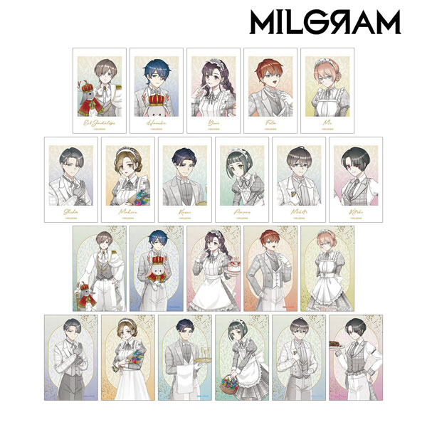 MILGRAM -ミルグラム- 描き下ろし 6th Anniversary ver. トレーディングイラストカード 22個入りBOX[アルマビアンカ]《０８月予約》