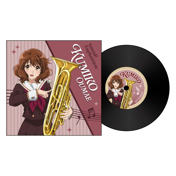 最終楽章 響け！ユーフォニアム』 レコード風コースター 黄前久美子