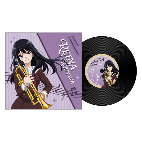 最終楽章 響け！ユーフォニアム』 レコード風コースター 高坂麗奈