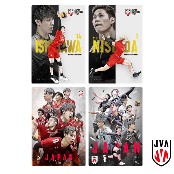 JAPAN NATIONAL VOLLEYBALL TEAM -男子日本代表ver.- ツインウエハース 2026 20個入りBOX (食玩)