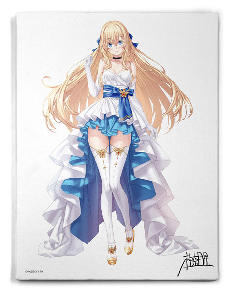 ゴブリンスレイヤー 描き下ろし 女神官 F6キャンバスアート 20th