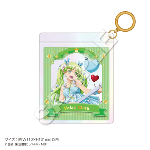 魔入りました！入間くん ウァラク・クララ グッズまとめ売り 魔入りました！入間くん」フィルムキーホルダー ウァラク・クララ