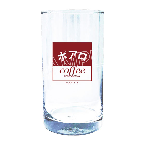 名探偵コナン 喫茶ポアロシリーズ グラス 看板ロゴ[ツインクル]《０７月予約》