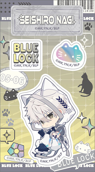 ブルーロック2期 アクリルダイカットステッカー 凪誠士郎 Cyber Cat