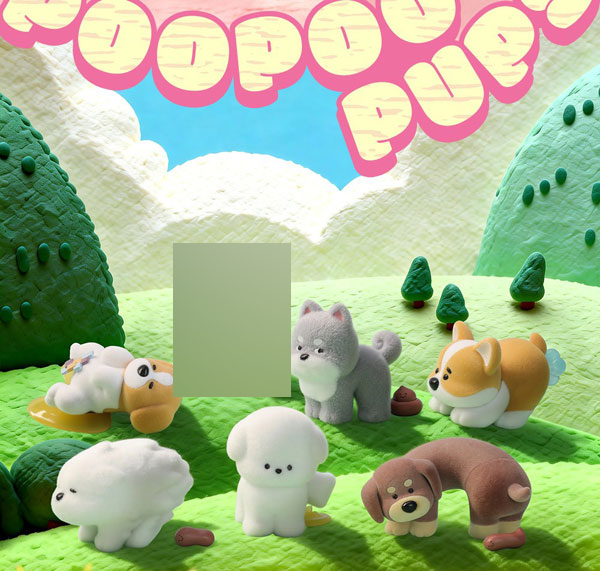 BLINDBOX うんちわんこ 6個入りBOX[52TOYS]《０７月仮予約》